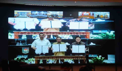 GoRiau Tiga Kementerian Sepakat Kelola Stadion Secara Produktif Dorong Ekonomi dan Olahraga