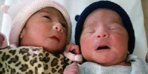 GoRiau Bayi Kembar Ini Lahir di Tahun Berbeda