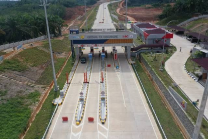 Besok, Jalan Tol Pekanbaru - Bangkinang Tutup Total