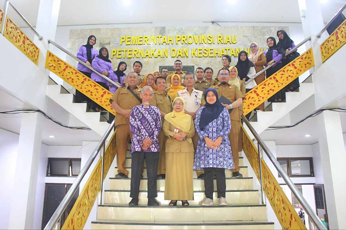 Perkuat Mutu Layanan, DPKH Riau Lakukan Asesmen Surveilans Laboratorium Veteriner