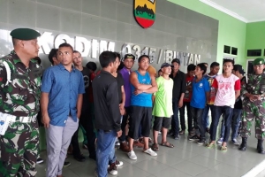 GoRiau 27 TKI Ilegal yang Diamankan TNI AD di Bintan Berasal dari 4 Provinsi, Ini Identitasnya