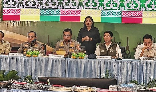 Sindikat Pemburu Gajah Sumatera di Pelalawan Terbongkar, Belasan Tersangka Ditangkap Polda Riau