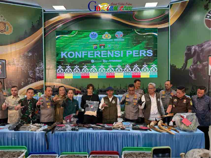 Gajah Sumatera Dibantai Demi Gading, 15 Tersangka Terancam 15 Tahun Penjara