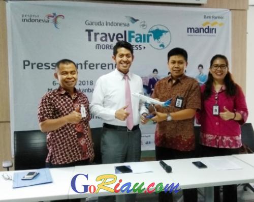 3 Hari Lagi, Garuda Indonesia Kembali Gelar GATF 2018 di Mal SKA Pekanbaru Dapatkan Diskon Tiket Hingga 80 persen