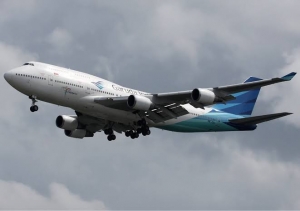 GoRiau Ada Asap dalam Kabin, Pesawat Garuda Tujuan Jeddah Mendarat Darurat di Colombo