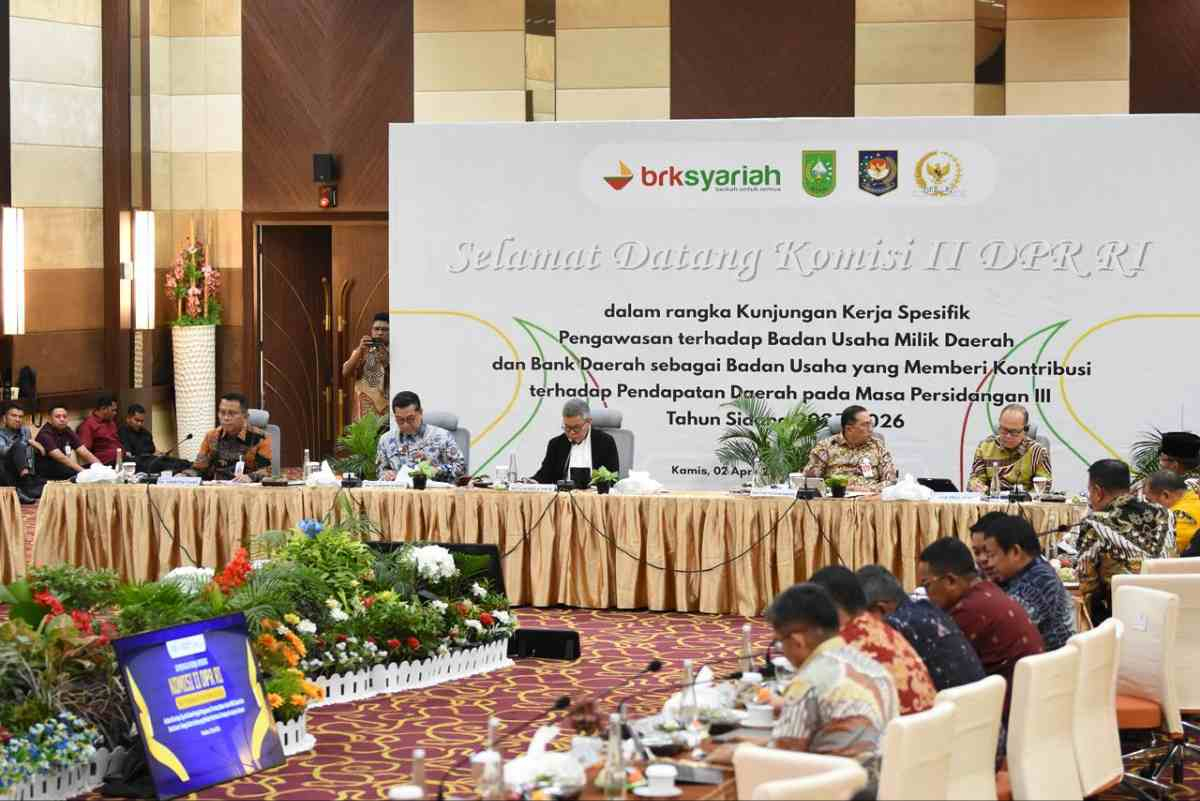 Komisi II DPR RI Kunjungi Riau, Dorong Penguatan Peran BUMD dan Bank Daerah untuk Dongkrak PAD