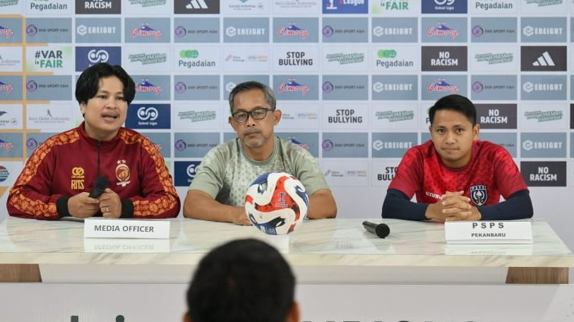 PSPS Pekanbaru Waspadai Sriwijaya FC, Aji Santoso Minta Pemain Tampil Maksimal