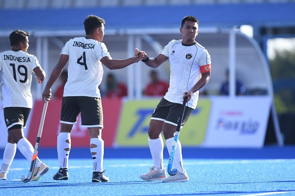 Kalahkan Peringkat 41 Dunia, Dhaarma Raj Masih Belum Puas Penampilan Timnas Hockey Field Putra