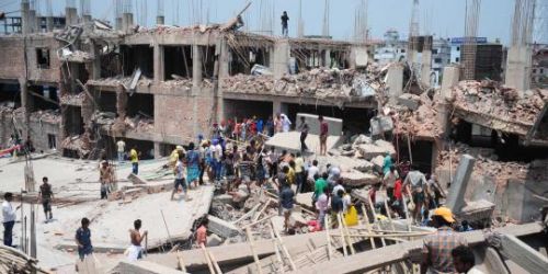 Korban Tewas Gedung Runtuh Bangladesh Jadi 501 Orang