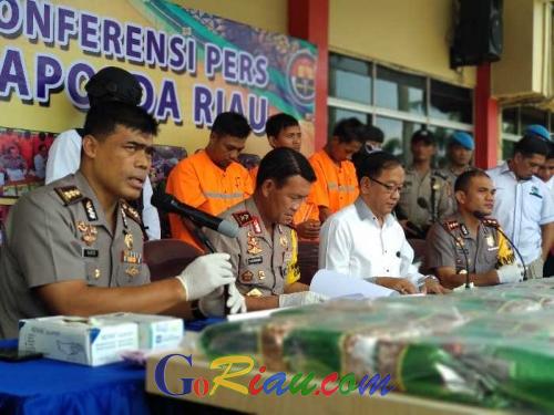 Polisi yang Gagalkan Peredaran 55 Kilogram Sabu dan 46.718 Butir Pil Ekstasi di Bengkalis akan Diberi Penghargaan