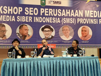 Workshop SEO Perusahaan Pers, Ikhwan Ridwan: Pemprov Riau Tidak Anti Kritik