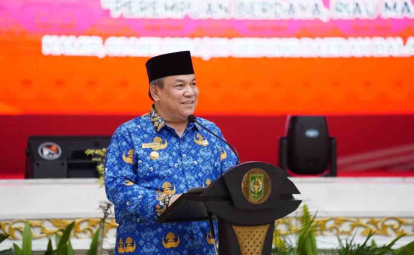 Pj Gubernur Riau Berharap BKOW Dukung Program Pemerintah