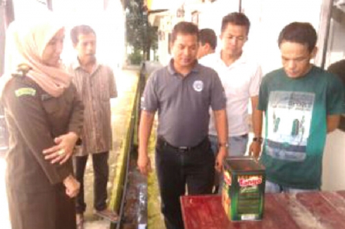 Polres Pelalawan Musnahkan Barang Bukti Sabu dan Ganja Milik Bandar Besar HD