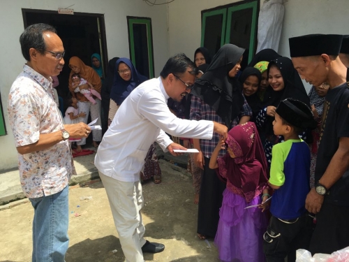 Ikatan Alumni Unpad Riau Beri Sumbangan ke Empat Panti Asuhan