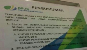 GoRiau Jokowi Perintahkan Revisi PP JHT, Karyawan Bisa Cairkan Sebulan Setelah PHK