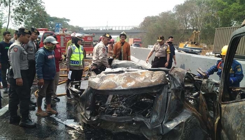Warga Sumatera Barat Ikut Jadi Korban Kecelakaan Beruntun di Tol Cipularang