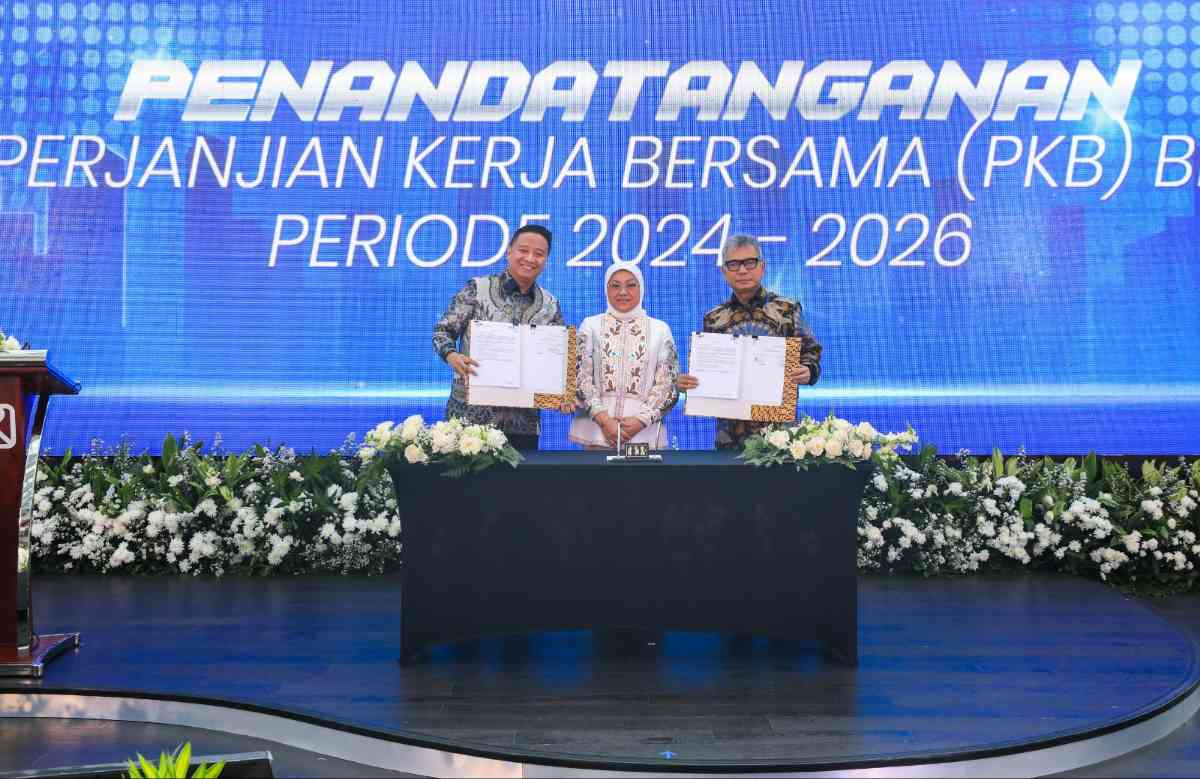 Tanda Tangani Perjanjian Kerja Bersama 2024-2026, BRI dan Serikat Pekerja Perkuat Hubungan Industrial
