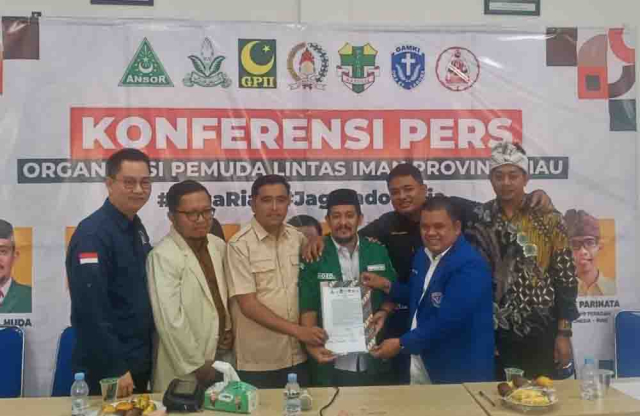 Pemuda Lintas Iman Riau Desak Parpol Berhentikan Anggota DPR yang Provokatif