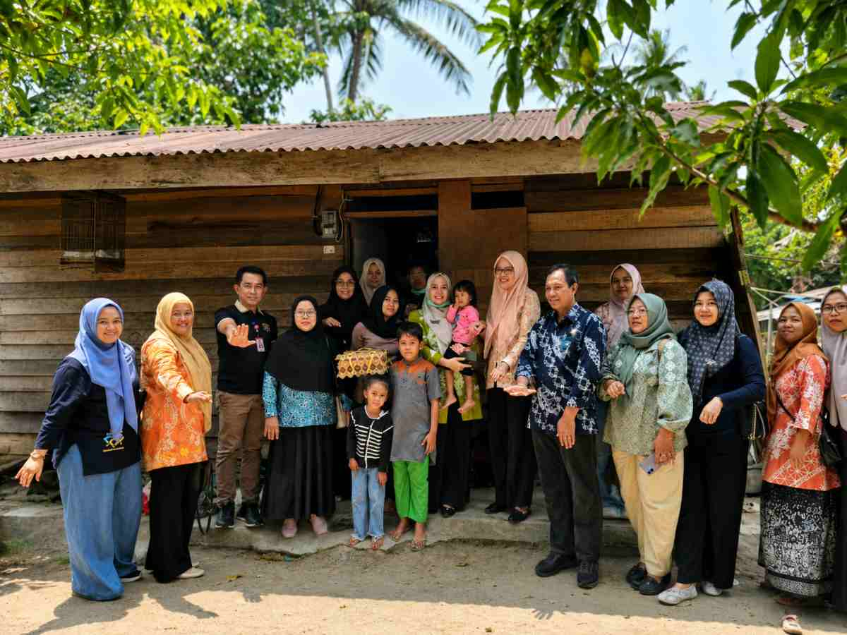 DP2KBP3A Kuansing Salurkan Bantuan Gizi untuk Balita Stunting