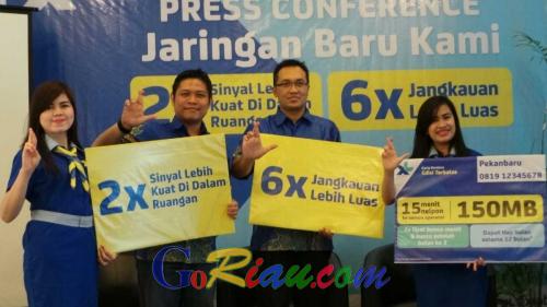 Manjakan Pelanggan Doyan Internet di Riau, XL Manfaatkan Frekuensi U900 MHz untuk Layanan 3G Berkualitas