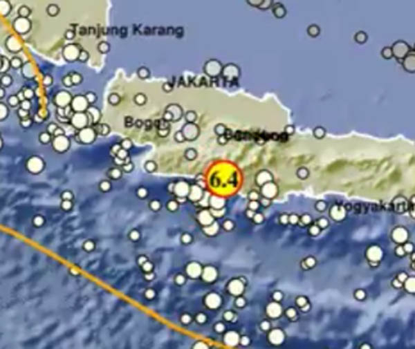 Gempa M 6,4 Guncang Garut, Getarannya Hingga Bandung dan Sekitarnya