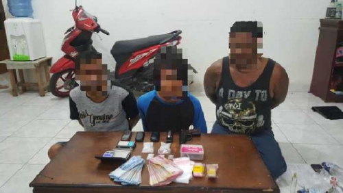 Diantara Pelaku Sabu yang Diamankan Polisi di Mandau, Merupakan Residivis Kasus Pembunuhan, Judi dan Narkoba