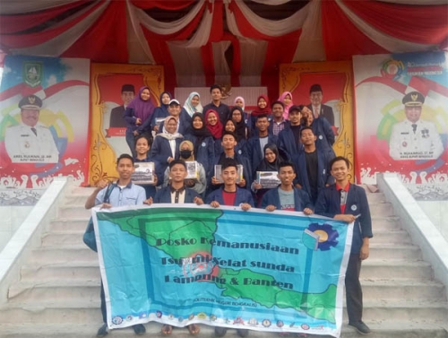 Mahasiswa Politeknik Negeri Bengkalis Galang Dana untuk Korban Tsunami