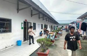 GoRiau Hindari Stres karena Dikurung, Warga Binaan Lapas Pekanbaru Dapat Kesempatan Berangin-angin