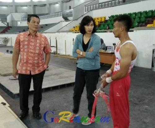 Pastikan Kesiapan Atlet Senam Jelang Asian Games 2018, PB Persani Tinjau <i>Venue</i> Pelatnas di Riau
