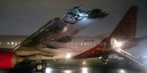 GoRiau Begini Kepanikan Penumpang dan Kru Saat Batik Air Tabrakan dan Terbakar