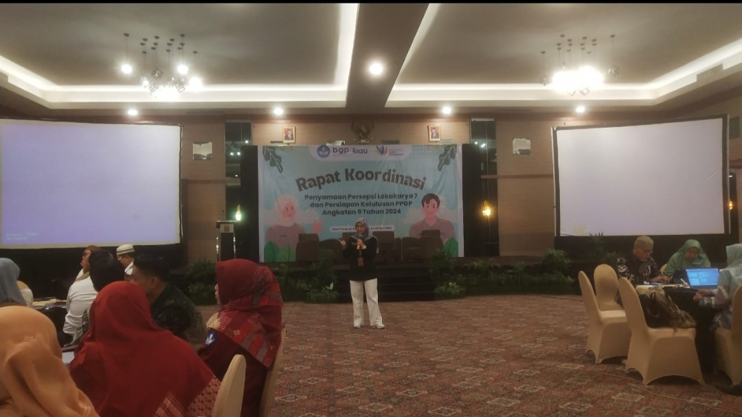 Kepala BGP Riau Harapkan PP dan Fasilitator Segera Proses Penilaian CGP A-9