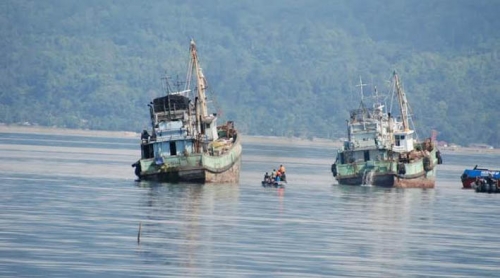 6 Warga Malaysia yang Curi Ikan di Indonesia Akhirnya Jadi Tersangka