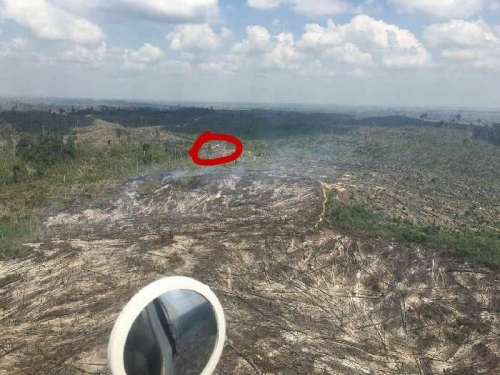 TNTN Membara! Hampir 100 Hektar Lahan Ludes Dilalap Api, Satgas Udara Temukan Pondok di dalam Hutan