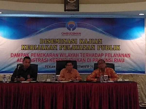 Dampak Pemekaran Wilayah, Masyarakat di Pekanbaru dan Bengkalis Justru Kesulitan Mendapat Pelayanan Publik