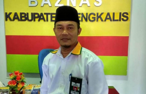 Baznas Bengkalis Taja Tabliqh Akbar di Dua Kecamatan dan Salurkan Zakat