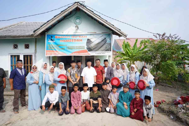 Gubernur Riau Syamsuar Tinjau Rumah Quran Haeedah Tenayan Raya