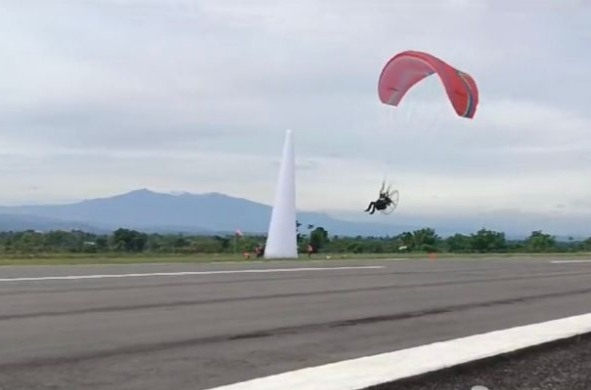 Selisih 1.091 Poin dari Lampung, Paramotor Riau Akhirnya Harus Puas Raih Medali Perak