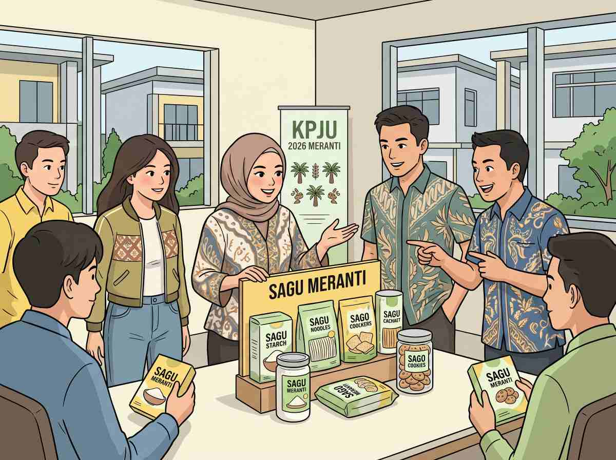 Pemkab Kepulauan Meranti Bidik Sagu Jadi Komoditas Unggulan Pemetaan UMKM Bank Indonesia