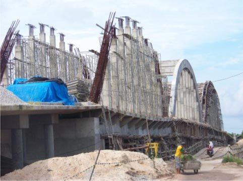 Walau SPK Sudah Turun, Kontraktor Jembatan Liong Tetap tak Bergerak