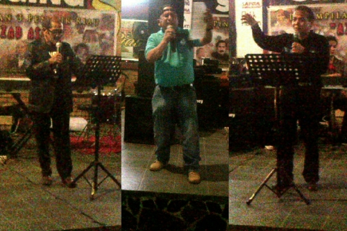 Melawan Asap Lewat Puisi, Trio Dheni Kurnia-Aris Abeba-Fakhrunnas Pukau Ratusan Pengunjung Fresh on Cafe Festival