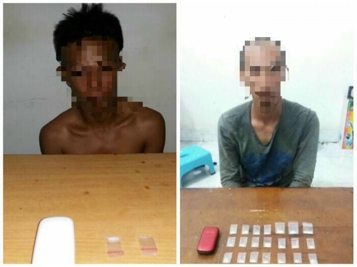 Dalam Sehari, Sat Narkoba Polres Bengkalis Tangkap 2 Pengedar Sabu di Mandau