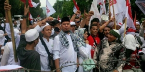 GoRiau Artis Mulan Jameela Ikut Demo Anti Ahok, Ini Penampakannya