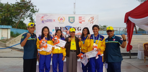 Cabor Renang Riau Tambah Medali Emas di Porwil X Sumatera