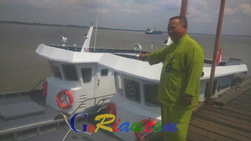 2 Unit Kapal Nelayan Program Sekaya Maritim Tiba di Meranti