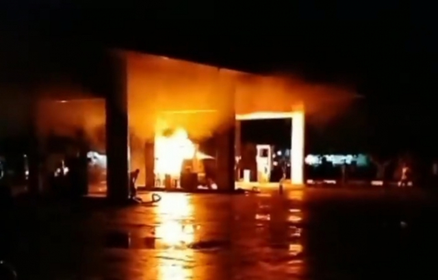 Polisi Dalami Tindak Pidana Mobil Terbakar di SPBU Kebun Nenas Kuansing