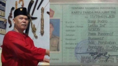 Kadispen Benarkan King of The King Perwira TNI AD Aktif