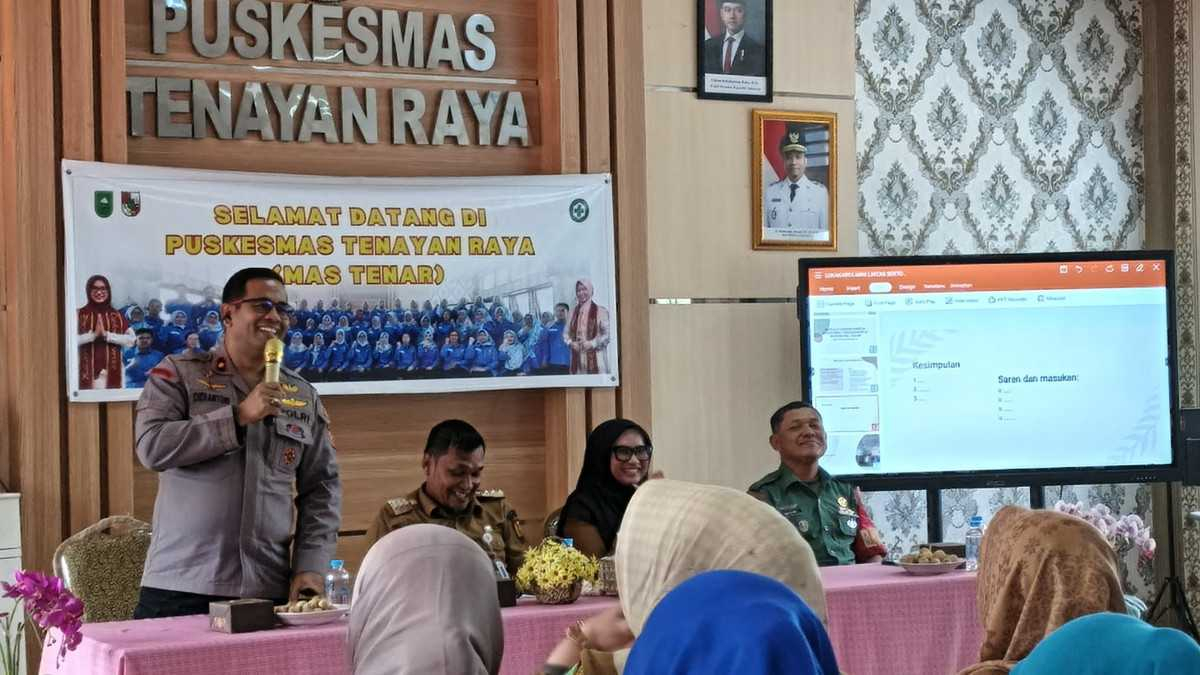 Genjot Target Imunisasi Anak, Puskesmas Tenayan Raya Galang Kekuatan Lintas Sektor