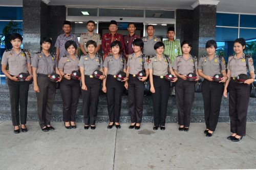 Terima Kunjungan 10 Polwan Cantik, Pemkab Bengkalis Siap Dukung Polres Ciptakan Rasa Aman dan Kondusif