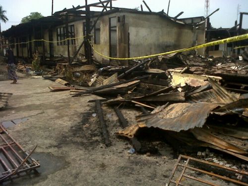 Api Habiskan 7 Ruangan SMPN 1 Tembilahan