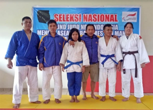 Tim Blind Judo NPC Riau Raih Dua Medali Emas, Satu Perak dan Satu Perunggu